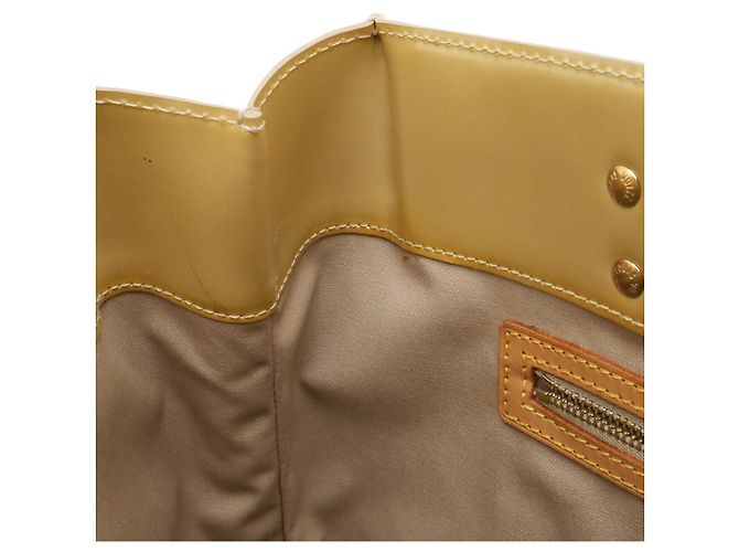 Louis Vuitton Monogram Vernis Lead MM Tote Braun Beige - Ansicht 8