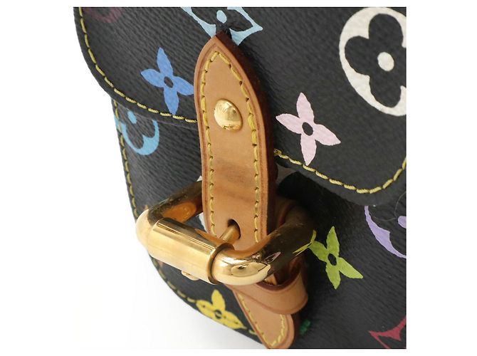 Borsa a tracolla Louis Vuitton Petit Noe Nero - vista 6