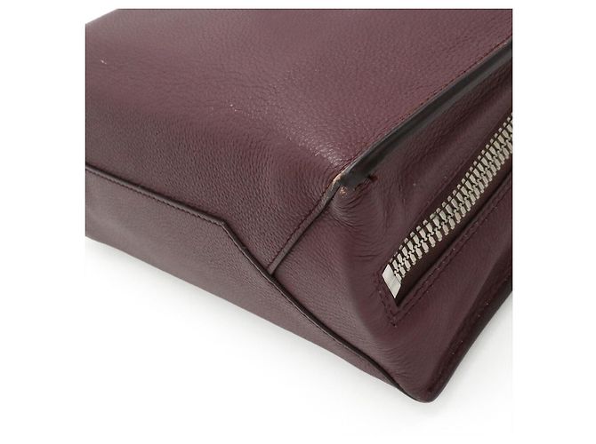 Borsa Balenciaga Paper Zip-Around Porpora - vista 3