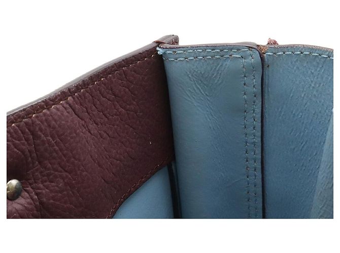 Borsa Balenciaga Paper Zip-Around Porpora - vista 8