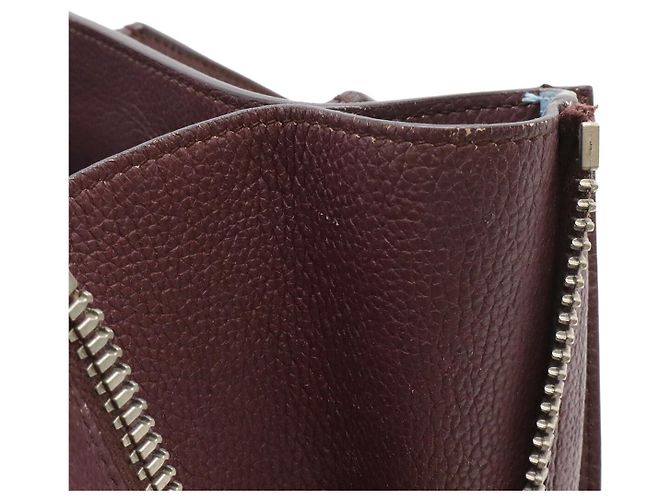 Borsa Balenciaga Paper Zip-Around Porpora - vista 9