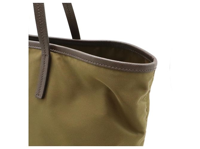 Prada Tote Bag Gürtel-Motiv Grün - Ansicht 4