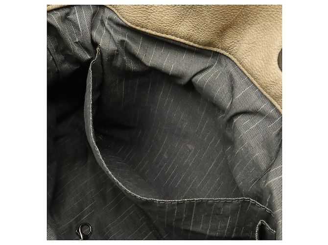 Borsa Tote Chanel Coco Mark Marrone Beige - vista 6