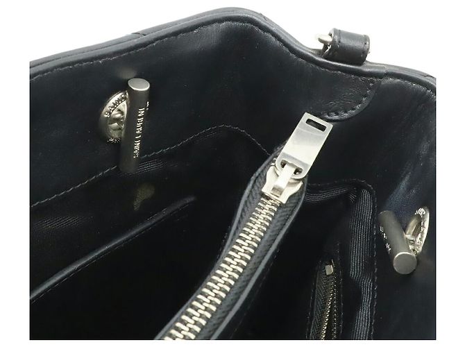 Borsa a tracolla matelassé Yves Saint Laurent Loulou Nero - vista 8
