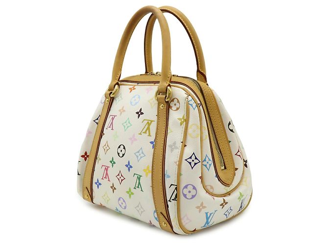 Borsa Louis Vuitton Priscilla Bianco - vista 2