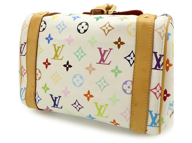 Borsa Louis Vuitton Priscilla Bianco - vista 9