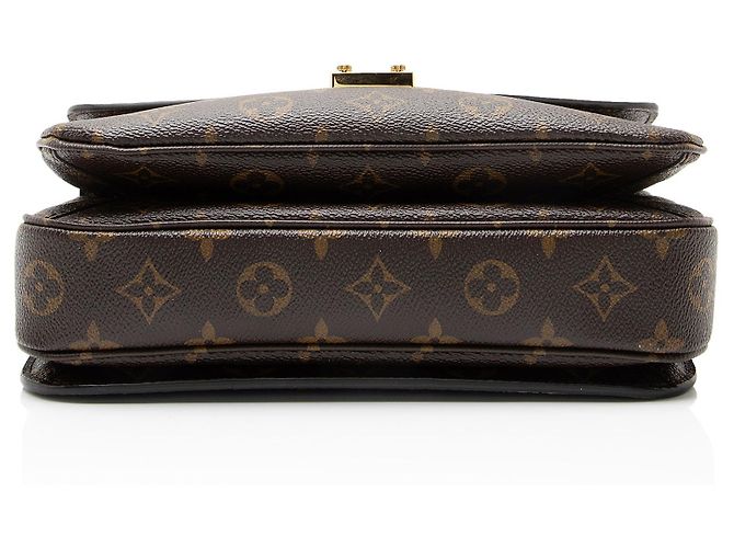 Borsa a tracolla Louis Vuitton Monogram Canvas Pochette Metis Marrone - vista 4