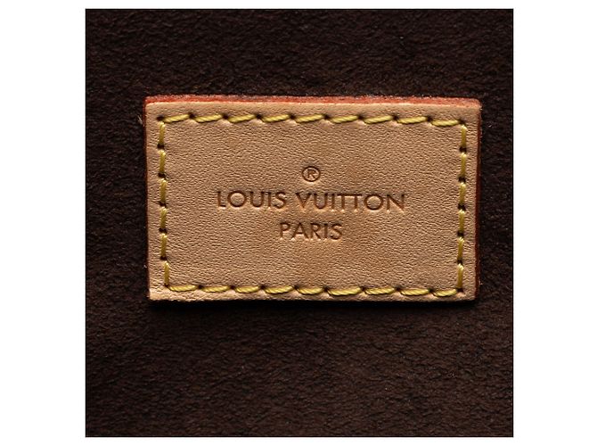 Borsa a tracolla Louis Vuitton Monogram Canvas Pochette Metis Marrone - vista 8