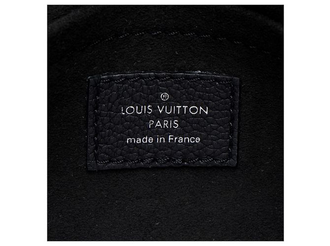 Sac à épaule Louis Vuitton Mylockme BB en cuir de veau Noir - vue 8