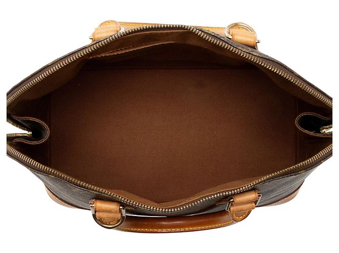 Borsa Louis Vuitton Vintage Monogram Canvas Alma PM Marrone - vista 7