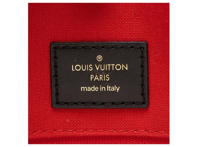 Louis Vuitton Giant Monogram Canvas Onthego MM Tote Braun - Ansicht 7