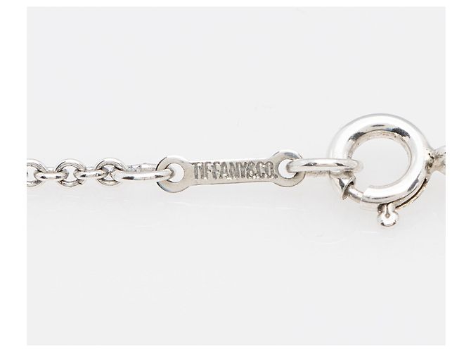 Collana Bean 25mm in argento sterling Tiffany & Co. Elsa Peretti Metallico - vista 3