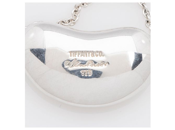 Collana Bean 25mm in argento sterling Tiffany & Co. Elsa Peretti Metallico - vista 4