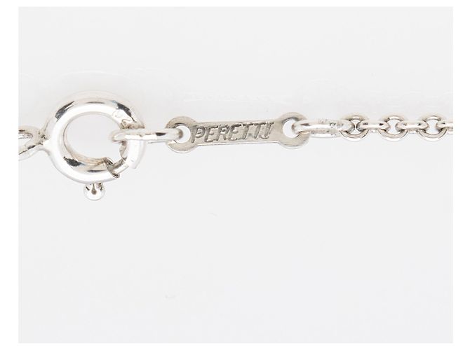 Collana Bean 25mm in argento sterling Tiffany & Co. Elsa Peretti Metallico - vista 6