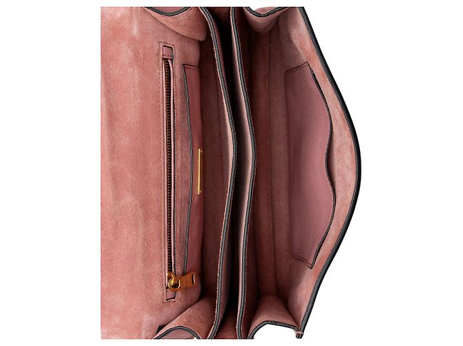 Miu Miu Leather Madras Top Handle Pink - Ansicht 6