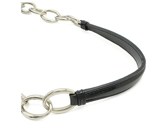 Borsa a tracolla con catena Dior Cannage Nero - vista 5