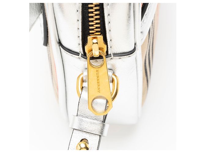 Borsa cintura Burberry Horseferry Check Link Marrone Beige - vista 9