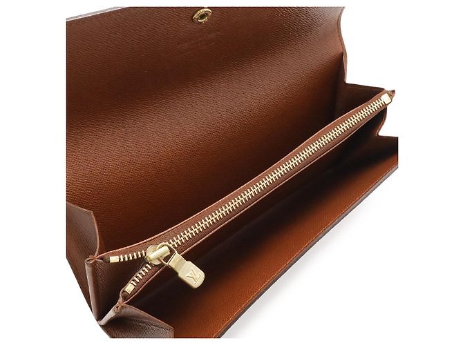 Louis Vuitton Monogram Flap Wallet Brown - view 5