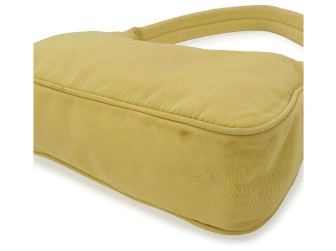 Prada Accessoire-Etui mit Dreiecks-Logo Gelb - Ansicht 3