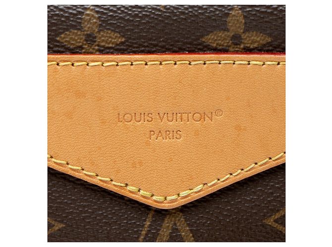 Borsa a tracolla Louis Vuitton Monogram Canvas Odyssee NM Marrone - vista 10