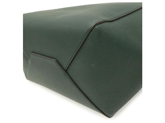 Céline Celine Cabas Phantom Belt Tote Verde - vista 3