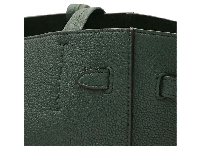 Céline Celine Cabas Phantom Belt Tote Verde - vista 4