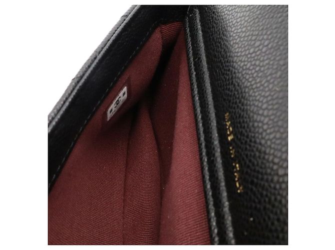 Custodia per telefono con patta Chanel Matelassé Nero - vista 6