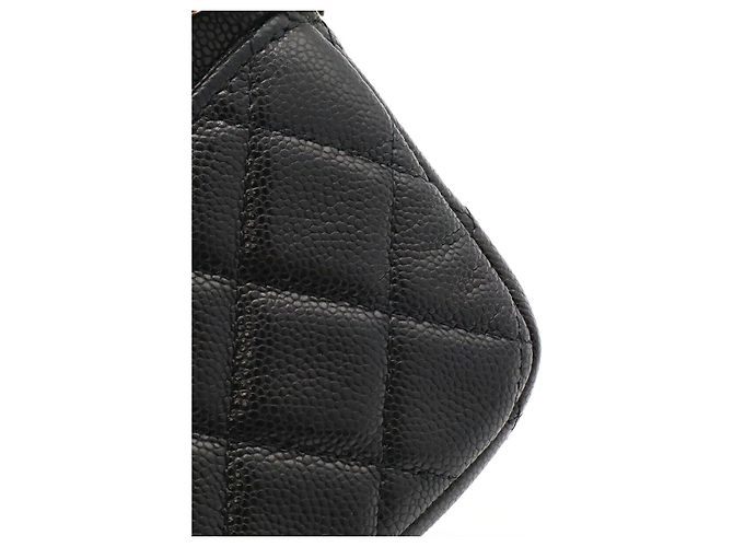 Custodia per telefono con patta Chanel Matelassé Nero - vista 8
