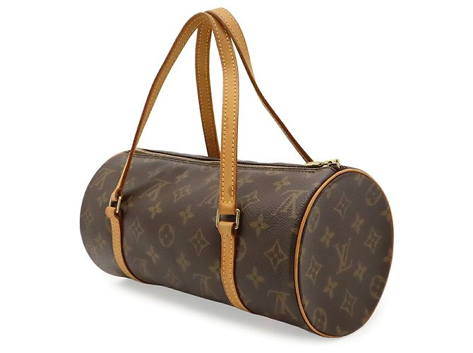 Louis Vuitton Monogram Papillon Handtasche Braun - Ansicht 2