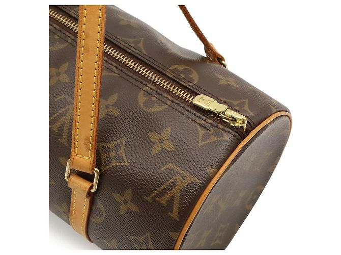 Louis Vuitton Monogram Papillon Handtasche Braun - Ansicht 6