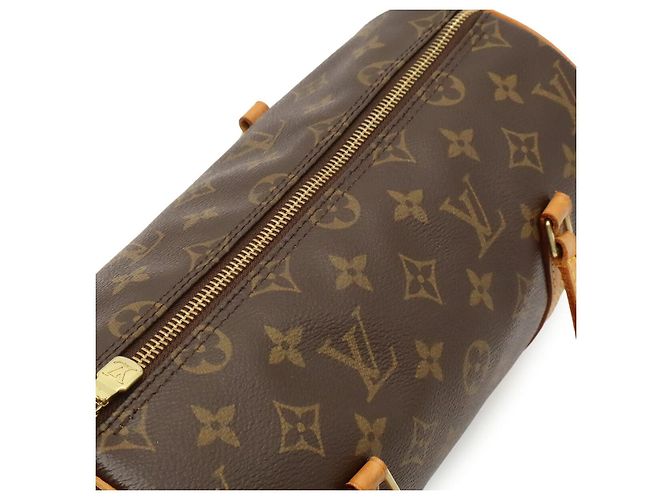 Louis Vuitton Monogram Papillon Handtasche Braun - Ansicht 7