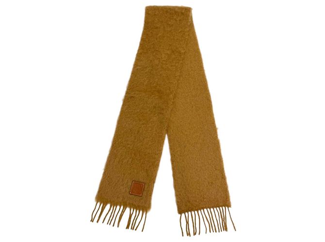 Loewe Mohair-Wollschal Braun - Ansicht 3
