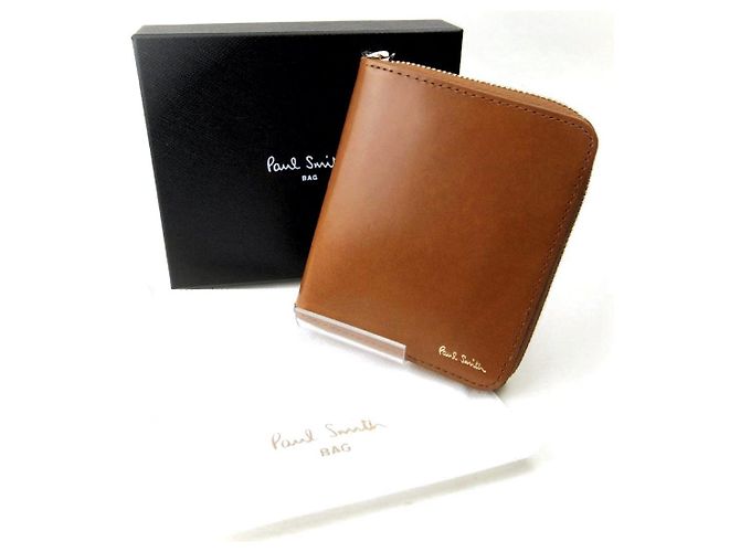 Portafoglio compatto in pelle Luxe Shine Paul Smith Marrone - vista 5