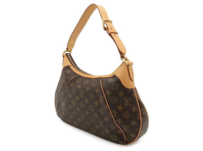 Borsa a tracolla Louis Vuitton Monogram Thames GM Marrone - vista 2