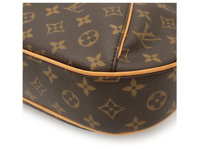 Borsa a tracolla Louis Vuitton Monogram Thames GM Marrone - vista 3
