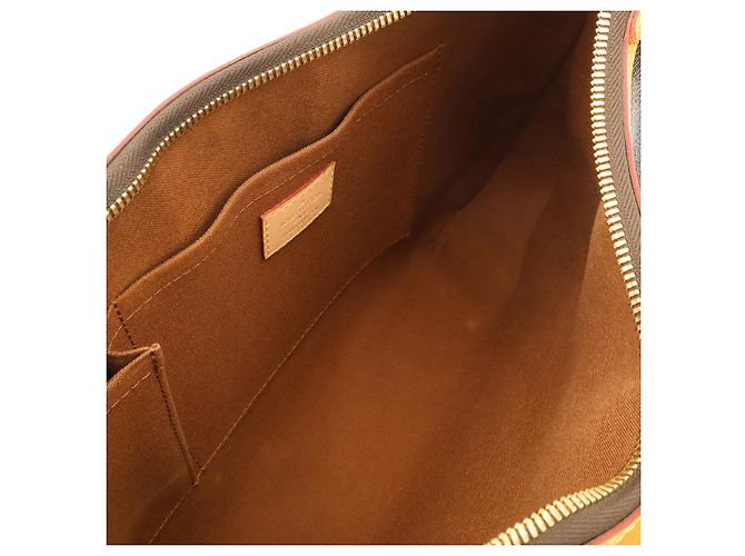 Borsa a tracolla Louis Vuitton Monogram Thames GM Marrone - vista 6