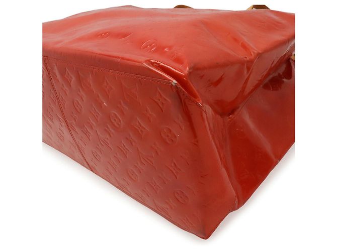 Louis Vuitton Monogram Vernis Lead GM Rot - Ansicht 3