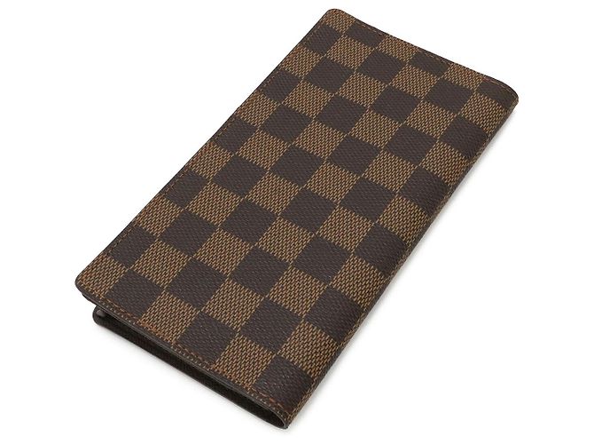 Portafoglio lungo Louis Vuitton Damier Marrone - vista 2
