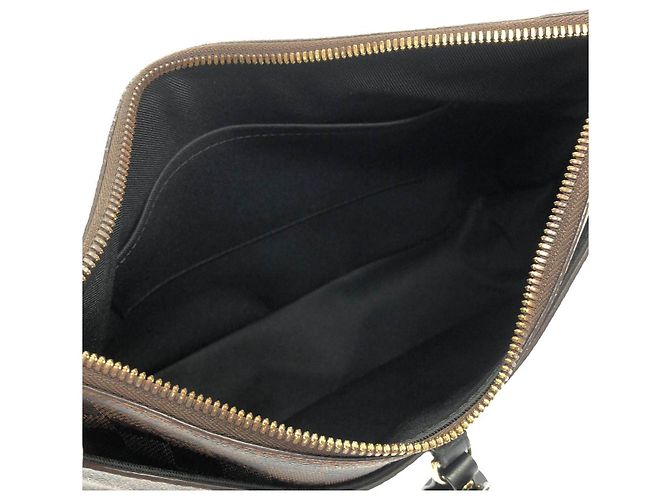 Louis Vuitton Odeon Damier Schultertasche Braun - Ansicht 9
