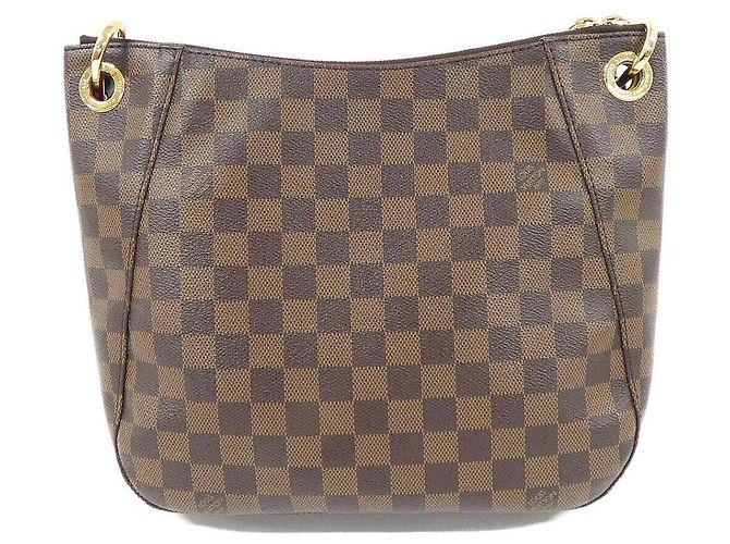 Borsa a tracolla Louis Vuitton Damier South Bank Marrone - vista 2