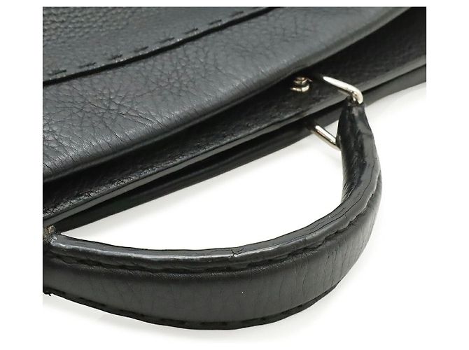 Fendi Peekaboo Monster Bugs Tote Schwarz - Ansicht 4