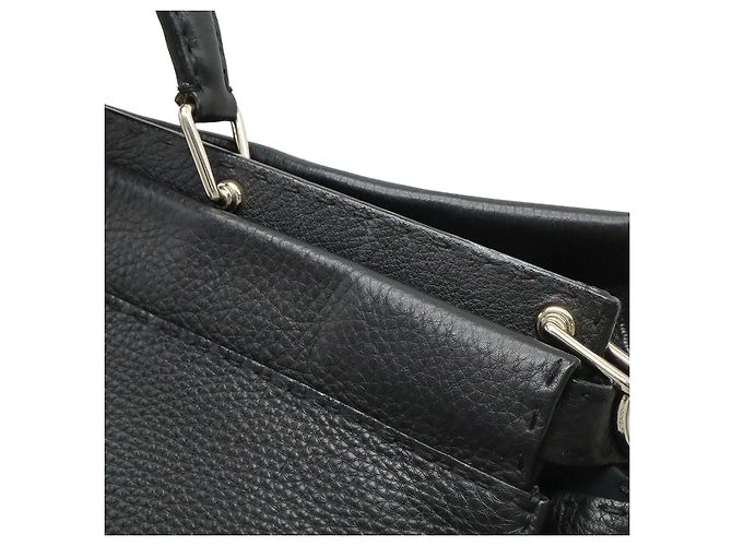 Fendi Peekaboo Monster Bugs Tote Schwarz - Ansicht 9