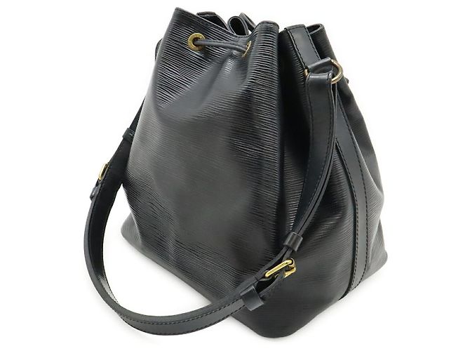 Borsa a tracolla Louis Vuitton Petit Noe Nero - vista 2