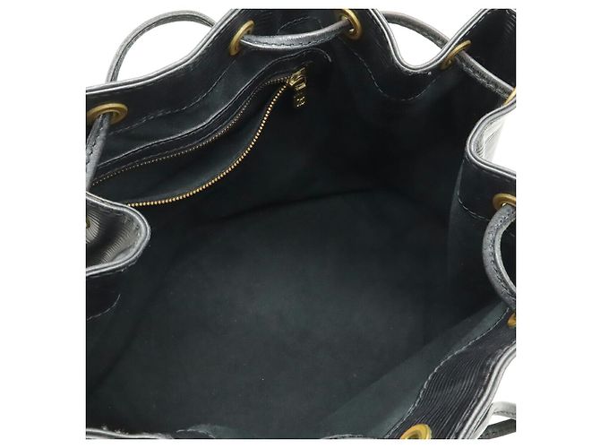 Borsa a tracolla Louis Vuitton Petit Noe Nero - vista 5