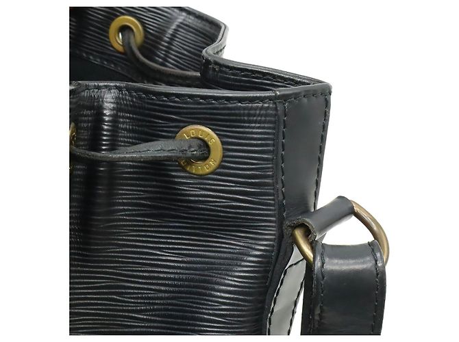 Borsa a tracolla Louis Vuitton Petit Noe Nero - vista 6