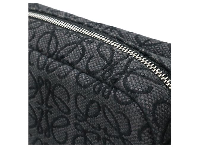 Borsa a tracolla Loewe Repeat Anagram Nero - vista 4