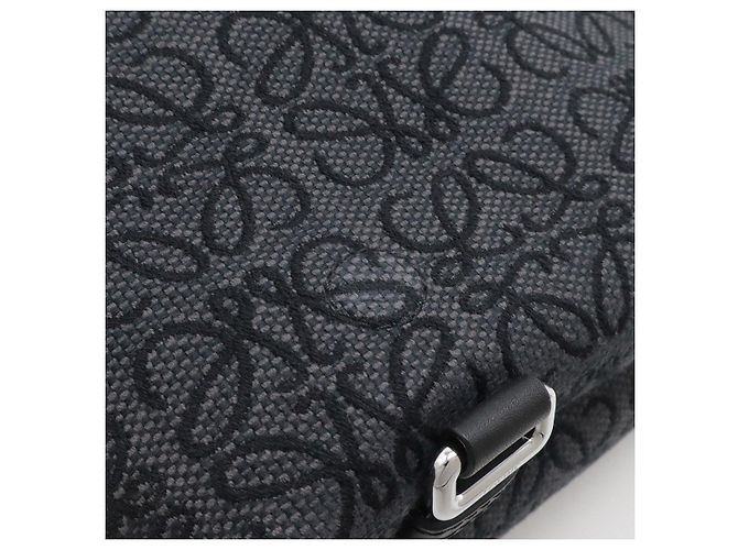 Borsa a tracolla Loewe Repeat Anagram Nero - vista 9