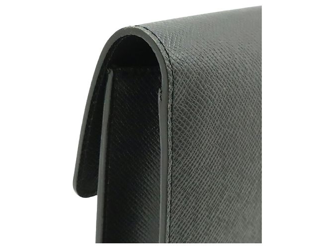 Clutch Louis Vuitton Taiga Belair Nera Nero - Ansicht 4