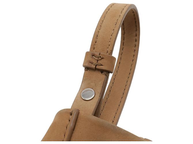 The Row Park Tote in scamosciato marrone beige - vista 7