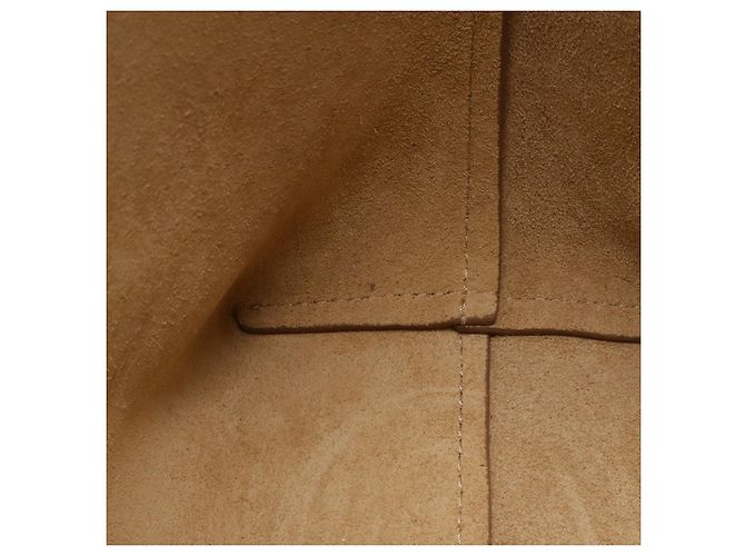 The Row Park Tote in scamosciato marrone beige - vista 9